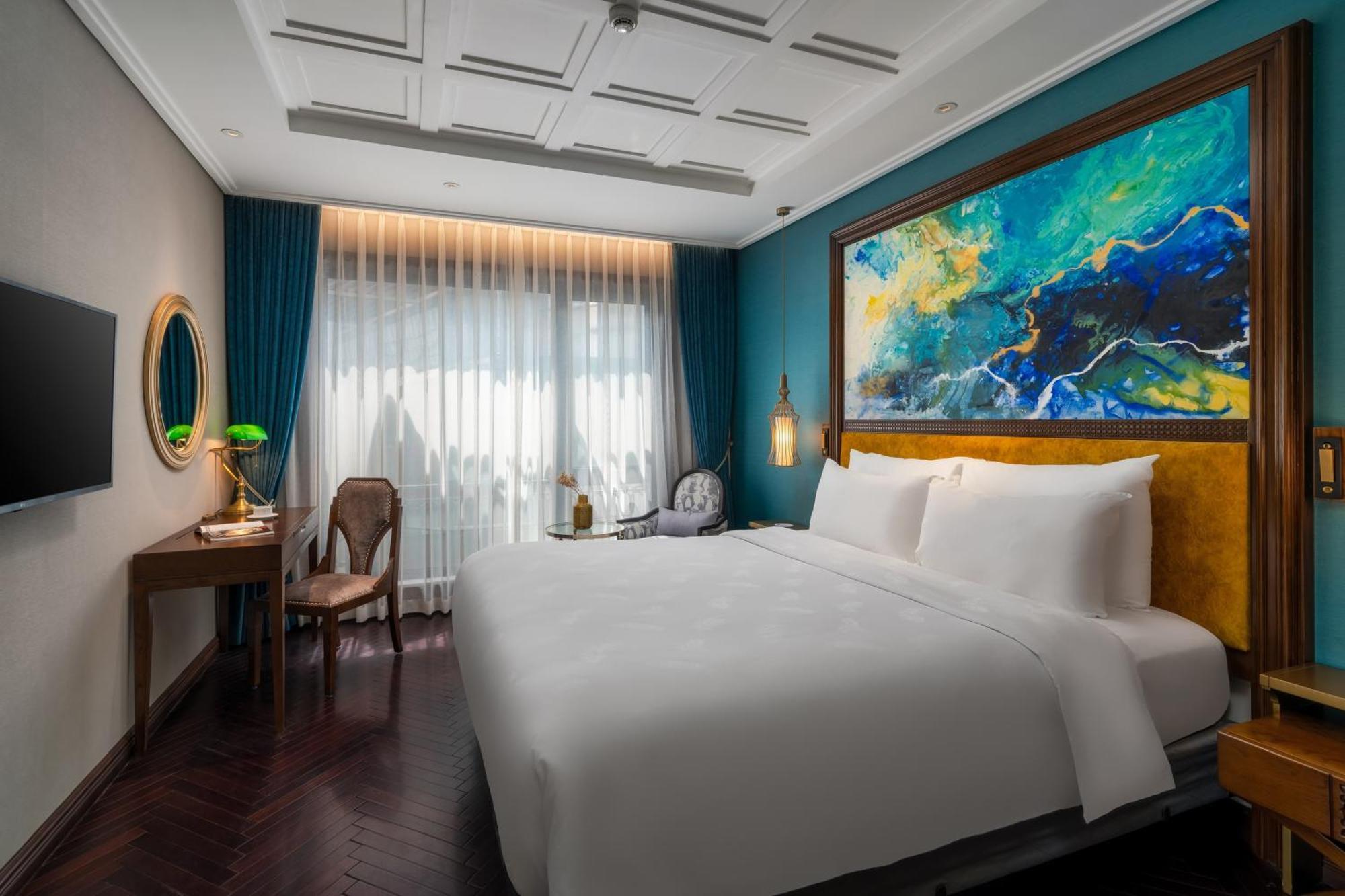 Peridot Grand Luxury Boutique Hotel Hanoi Exterior photo Deluxe Room